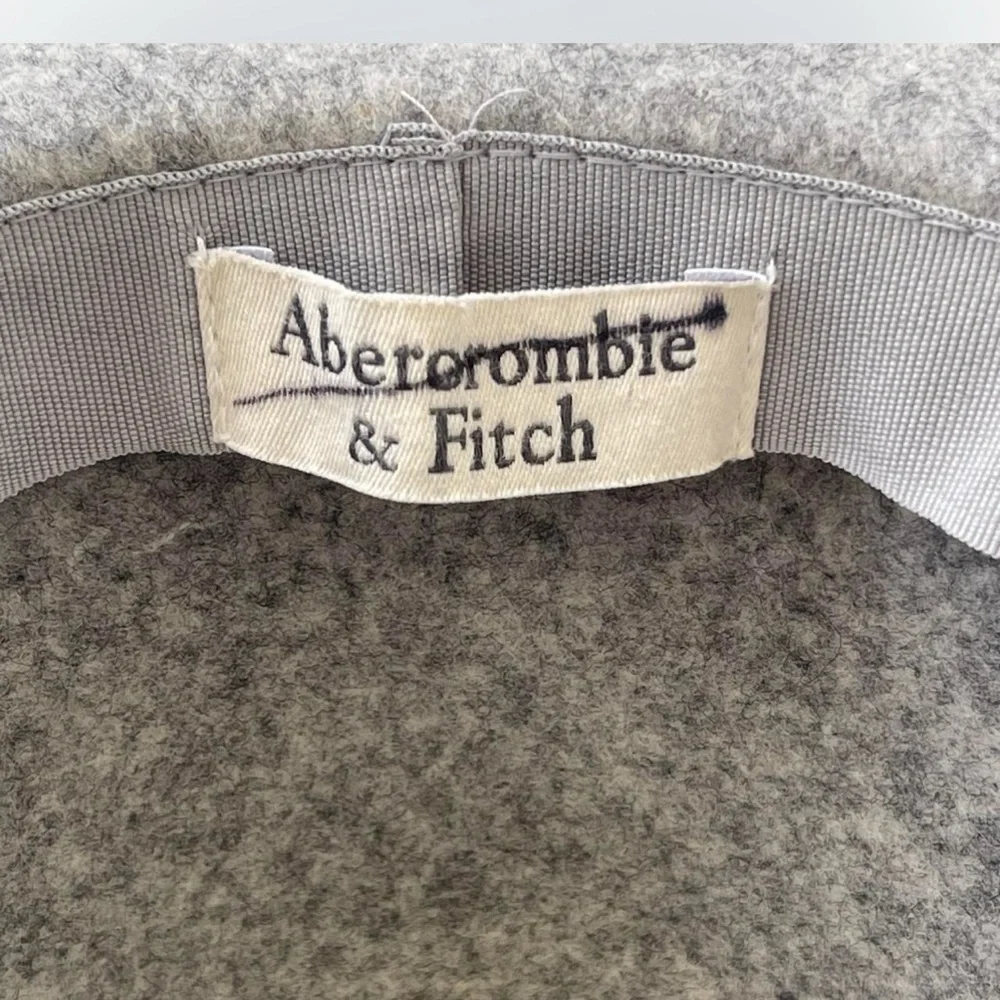 Abercrombie & Fitch Fedora Boho Gray Wide Brim Hat